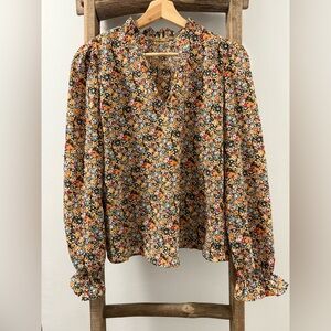 Floral Long Sleeve Blouse